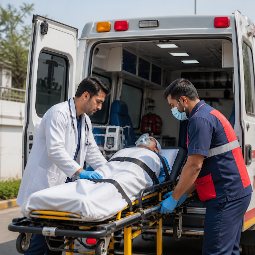 When every second matters, Aashayein Ambulance Services - Ambulance Service in Dombivli brings ho…