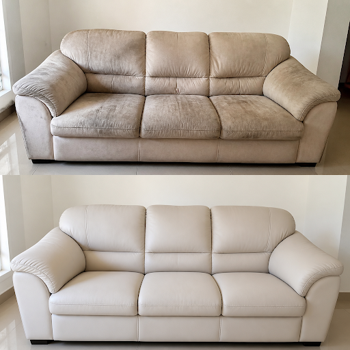 See your old sofa turn into a stunning centrepiece with expert restoration from Anam Glass Work i…