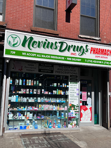 Nevins Drugs Logo