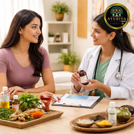Struggling with irregular periods, weight gain, acne or mood swings due to PCOD? At Ayuriva Ayurv… post image
