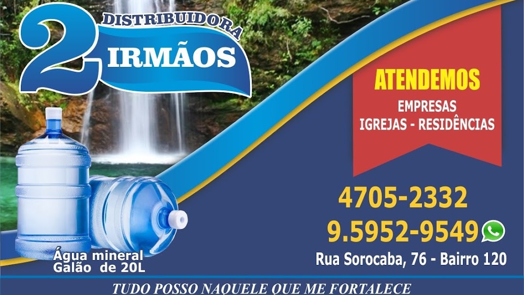 Disk Gás e Água 2 irmãos