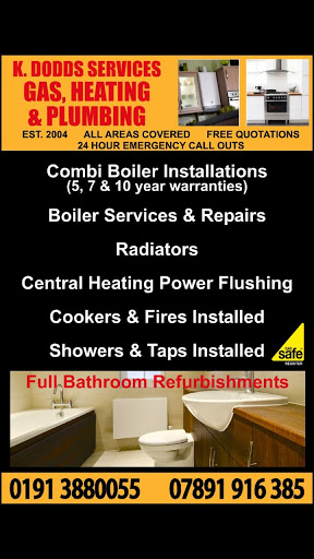 K Dodds Services Gas Heating/plumbing