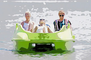 Photo n°31 de PLAYA REGAT'Ô - Location pédalos à Giffaumont-Champaubert (Village de vacances)