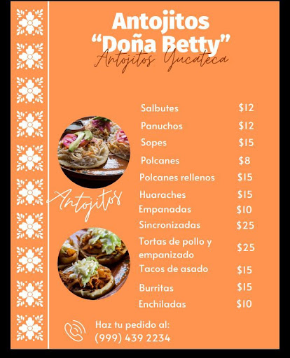 Antojitos regionales "DOÑA BETTY" - Thumbnail