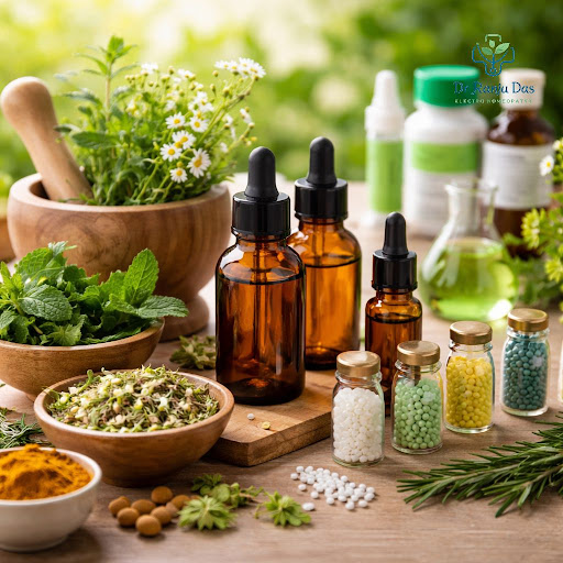 Discover gentle, natural care at Dr.Ranju Das (D.E.H.M) electro homeopathy Clinic in Amber Colony… post image