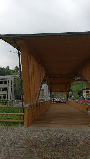 Ponte ciclopedonale in legno. - Thumbnail