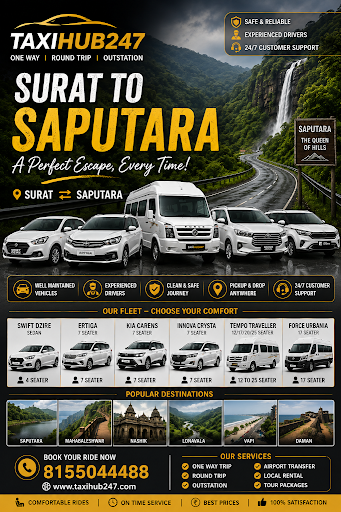 Surat To Saputara Rent In Surat post image