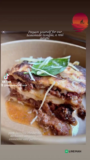 Le streetpadthailocal jazzy'blues 🥢✨️💚delivery food grabfood ✨️lineman ✨️
