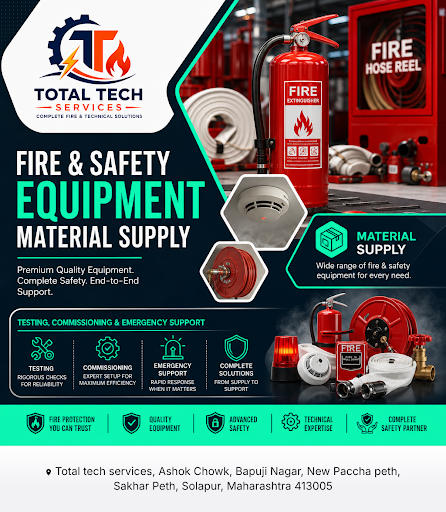 Total Tech Services specializes in fire extinguisher suppression system supply, testing, commissi… post image