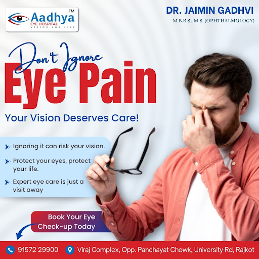 Eye pain and vision problems should never be ignored as they can lead to serious complications af… post image