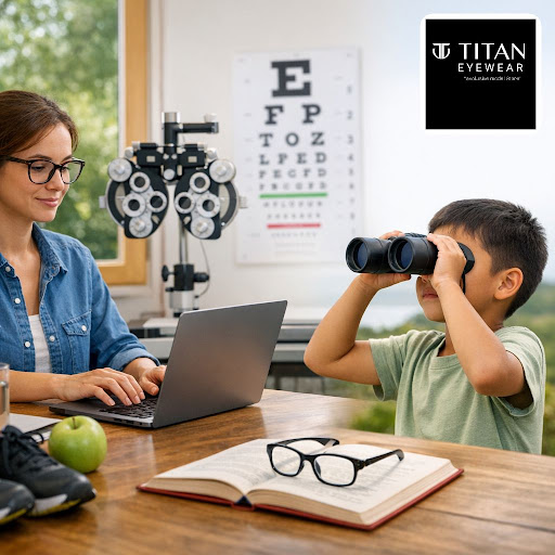 Healthy eyes start with the small choices you make every day. At TITAN EYEWEAR Exclusive Model St…