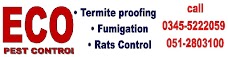 Eco Pest Control rawalpindi