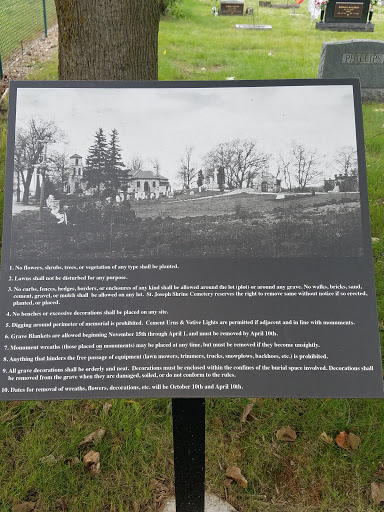 St Joseph Shrine Cemetery Gallery - United States