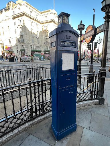 Police public telephone box