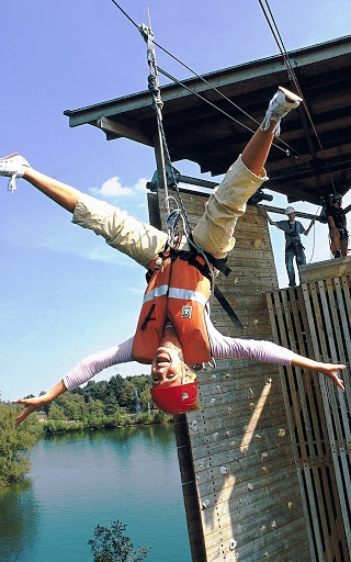 Seilbahnrutsche - Zip wire - Center Parcs Bispinger Heide - Thumbnail