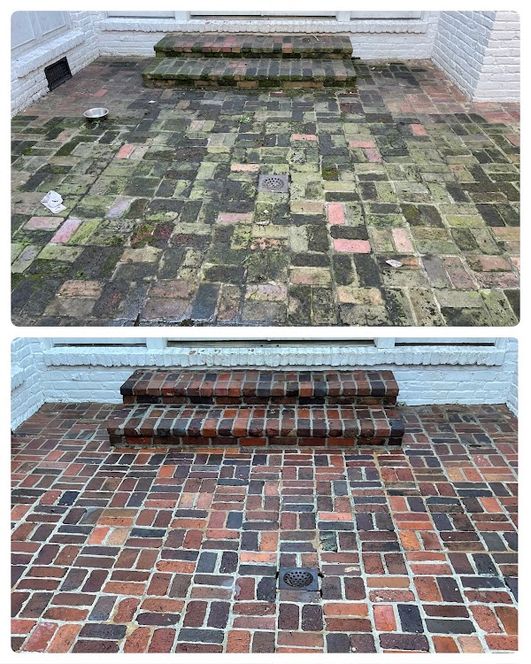 Recent work by Luffman's Pressure Washing