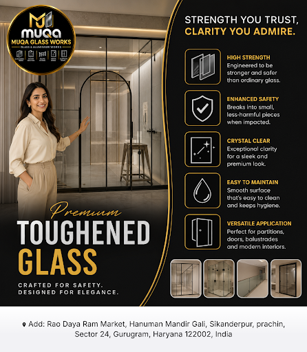 MUQA GLASS WORKS specializes in high-quality Toughened glass products and LED Mirrors, offering d… post image