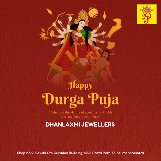 As Durga Puja approaches, adorn yourself with elegance at Dhanlaxmi Jewellers in Pune! Explore ou… post image