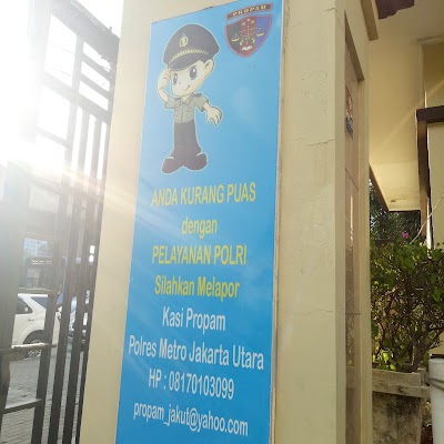 Photos of North Jakarta Metro Police