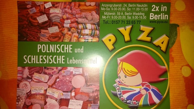Pyza - Polnische und Schlesische Lebensmittel