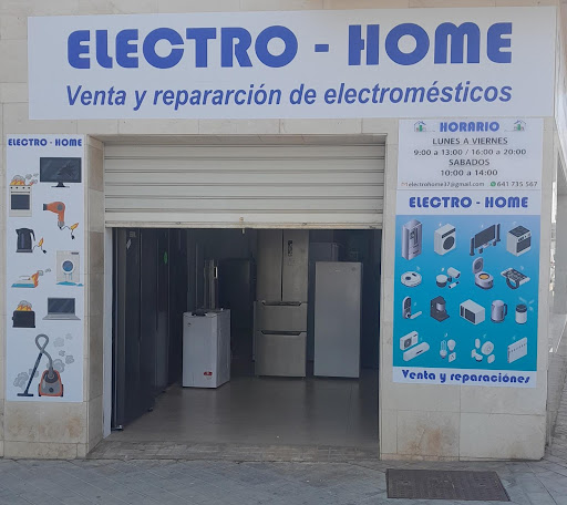 Electro Home venta y mantenimiento de electrodomésticos