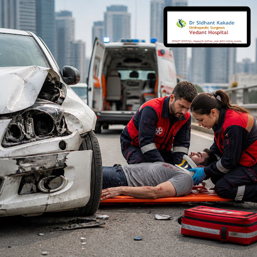 When accidents happen, every minute matters. At Dr Sidhant Kakade - Best Orthopedic Doctor in Hin… post image