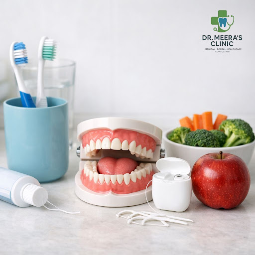 Healthy teeth start with simple daily habits. At Dr. Meera’s Clinic in Medavakkam, Chennai, we fo… post image