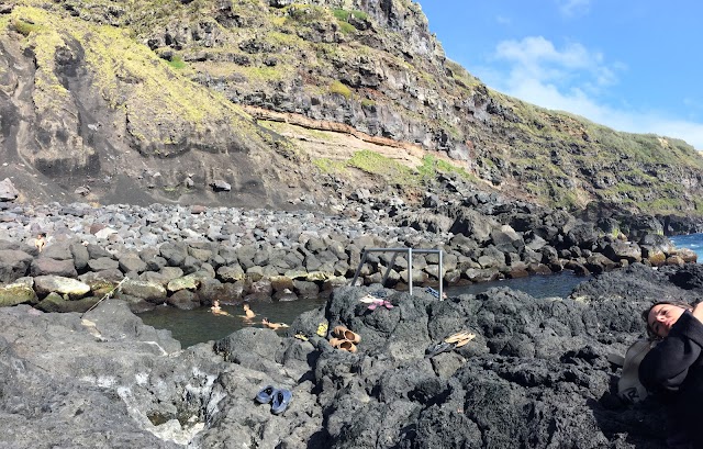 Ponta Da Ferraria Natural Swimming Pool Gymnastics