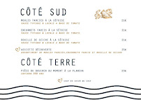 Menu À la Voile Blanche - Restaurant Bouzigues Etang de Thau Page 8