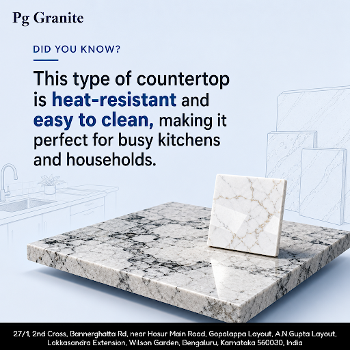 Pg Granite offers high-quality quartz, marble, and granite countertops. As trusted granite wholes… post image