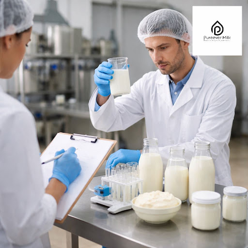 Pure Ever Dairy Farm Udaipur believes that truly pure dairy starts with strict quality checks eve…