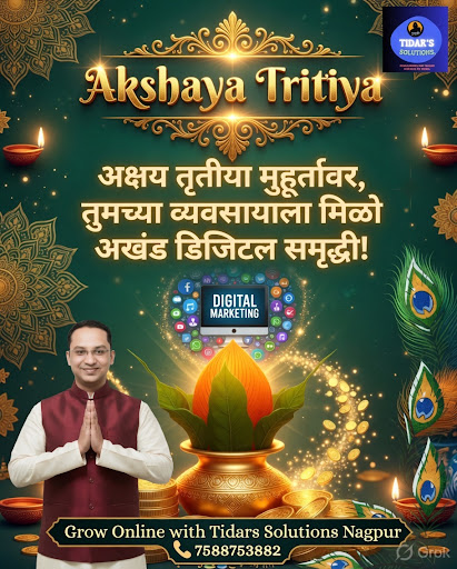 🌼 Akshay Tritiya Special Wishes from Tidars Solutions, Nagpur!