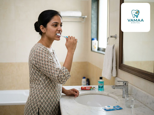 Healthy teeth start at home. Between your regular checkups at Vamaa Dental Clinic and Microscopic… post image