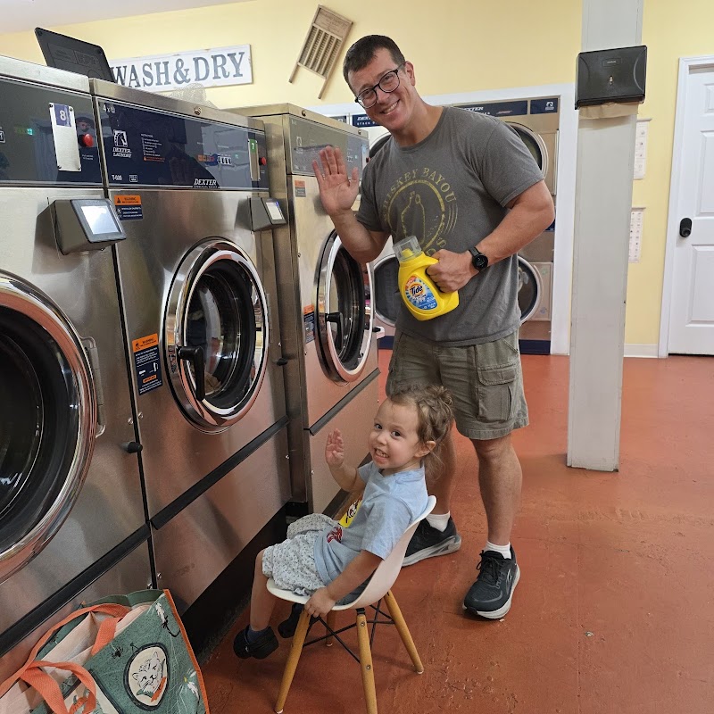 SudSational Laundromat laundromat interior in Gulfport, MS
