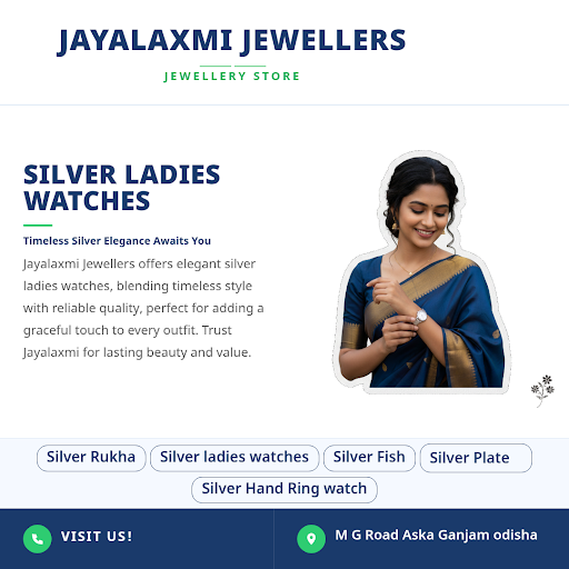 Discover elegant Silver Hand Ring watches at Jayalaxmi Jewellers. Perfect for adding a touch of s… post image