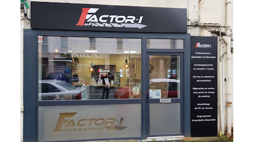 Factor-I : L'informatique à vos côtés Logo