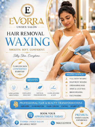 Experience smooth, clean and confident skin at EVORRA Unisex Salon & Glam Studio, Jalahalli West,… post image