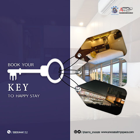 Snooze At My Space - Hotel|Lounge| Pods|Sleeping Accommodation at Delhi Airport by null