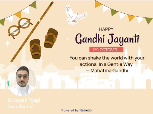 Remembering the Mahatma on his birth anniversary, a beacon of peace and non-violence. Let's striv… post image