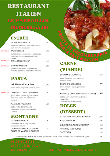 Photo 1 - Le Parpaillou, cuisine italienne & Pizza artisanale