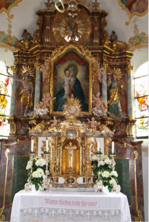 Wallfahrtskirche Maria Stern, Neukirchen am Simssee - Thumbnail