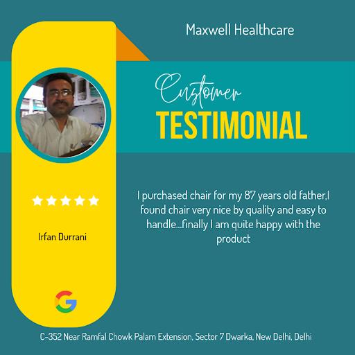Irfan's exceptional experience at Maxwell Healthcare, New Delhi's premier hospital equipment supp…