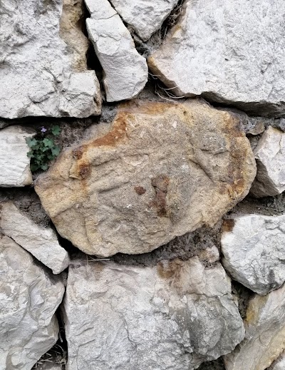 Wall of the stones of St. Pantheleon Monastery