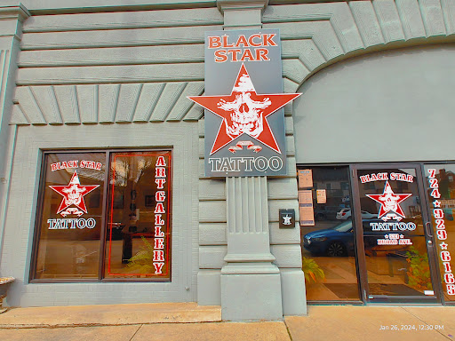 Black Star Tattoo - Thumbnail