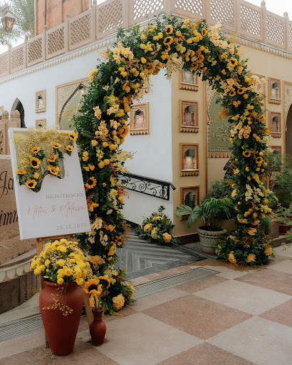 Haldi Gate Entrance | Entry Gate | Sunflower Gate Entry post image