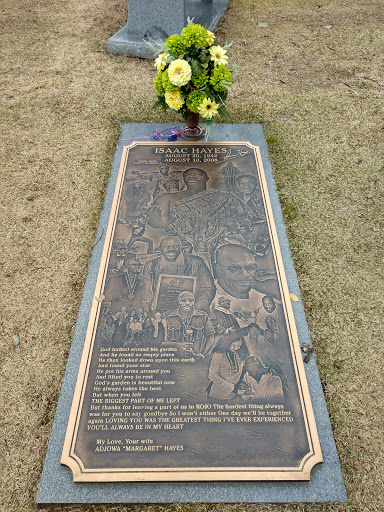 Grave of Isaac Hayes - Thumbnail