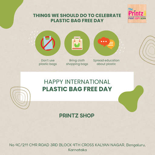 As Bengaluru's premier printing shop, Printz Shop is thrilled to celebrate International Plastic…