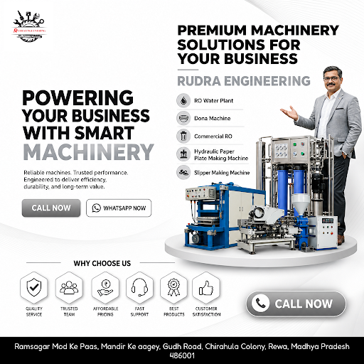 Rudra Engineering specializes in manufacturing high-quality machinery parts including commercial… post image