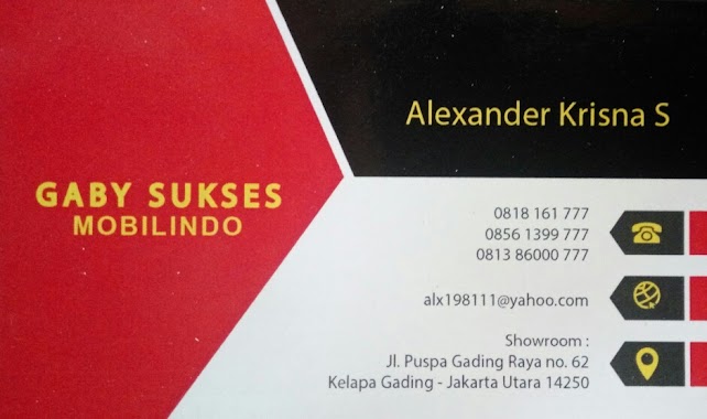 Gaby Sukses Mobilindo, Author: Alexander Krisna Solihin