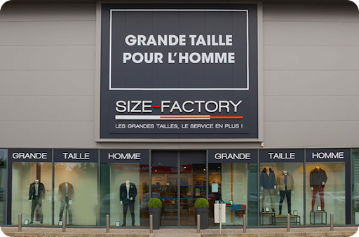 Size Factory Valenciennes - Magasin de Vêtements Grande Taille Homme Logo
